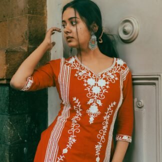 Women's Kurti with Palazzo Set