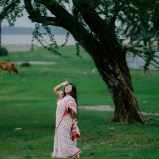 Women's Cotton Printed Saree