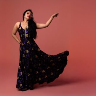 Women's Floral Maxi Dress