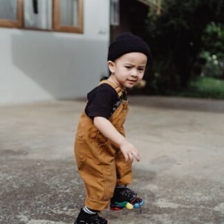 Boys' Denim Dungaree Set